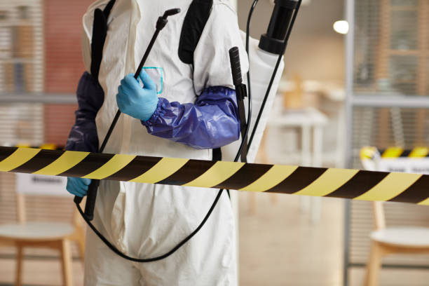 Professional Biohazard technician working in Rockledge, FL